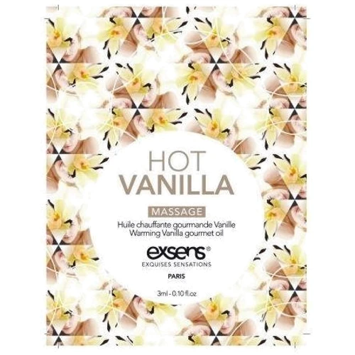 Пробник массажного масла EXSENS Hot Vanilla 3мл: Тип Масло
