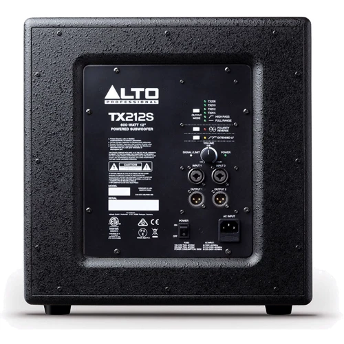 Alto Professional TX212S: Тип Сабвуфер