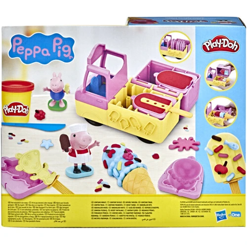 Набор игровой Hasbro Play-Doh Машинка с мороженым Свинки Пеппы (F3597) фото 3