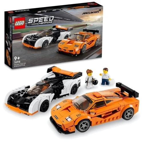 Конструктор LEGO Speed Champions McLaren Solus GT і McLaren F1 LM 581 деталь (76918) фото 7