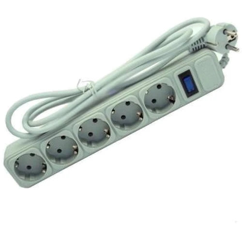 Сетевой фильтр Merlion 5 розеток, 3 м (G530): Тип Сетевые фильтры