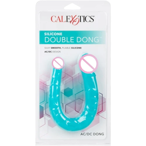 Двухсторонний фаллоимитатор California Exotic Novelties Silicone Double Dong AC/DC