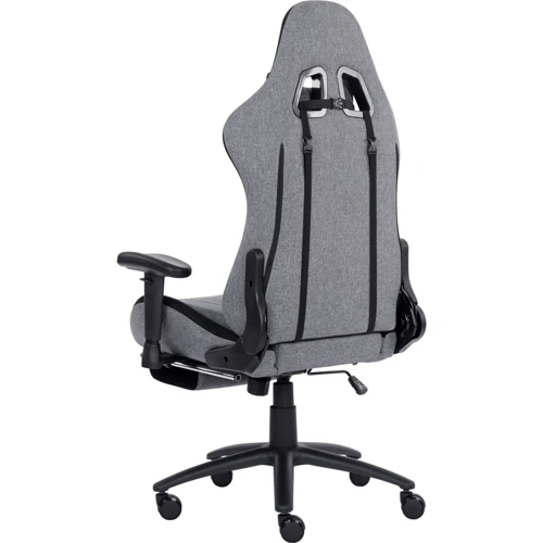 Ігрове крісло GT Racer X-2534-F Fabric Gray/Black Suede	 фото 7