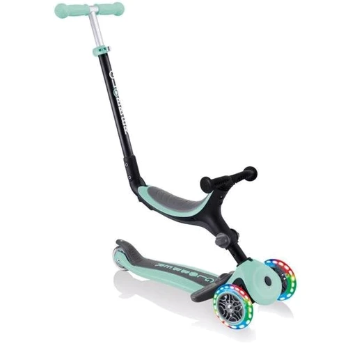 Самокат Globber Go Up Foldable Plus Lights Mint (мятный) фото 10
