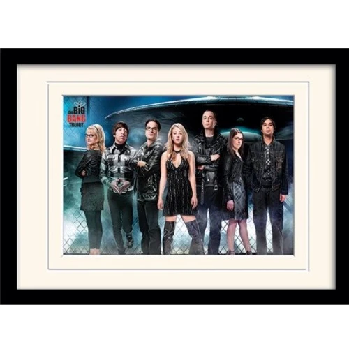 Постер в раме Pyramid International The Big Bang Theory UFO 30x40 см (MP10860P-PL)