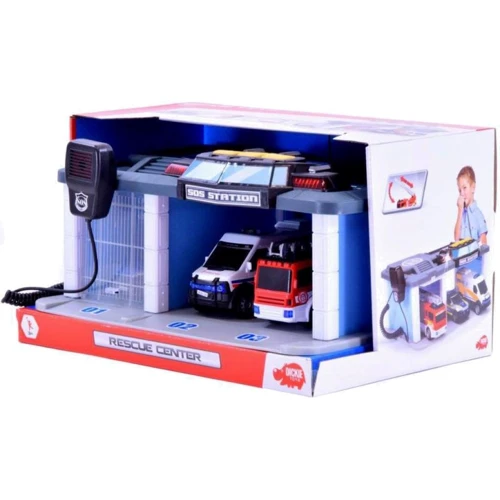 Игровой набор Dickie Toys Спасательный центр со звуковыми и световыми эффектами (3716015)