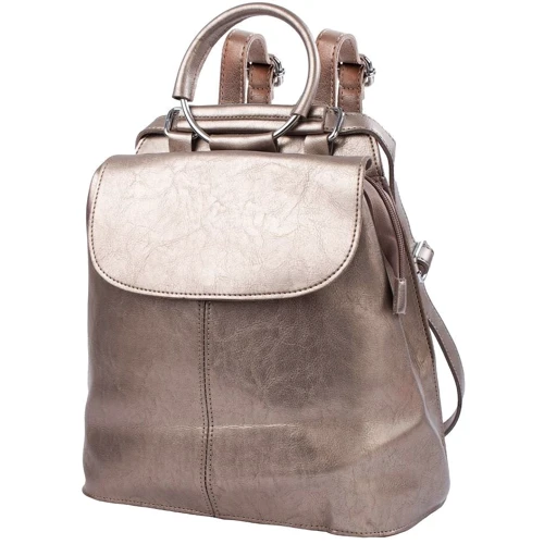 Жіночий рюкзак Valiria Fashion бежевий (4DETBI9945-12): Застібка Магнітна