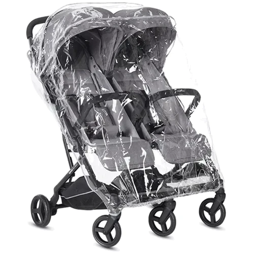 Візок для двійні Inglesina Twin Sketch Grey (AH86M0GRY): Можливість встановлення люльки нет