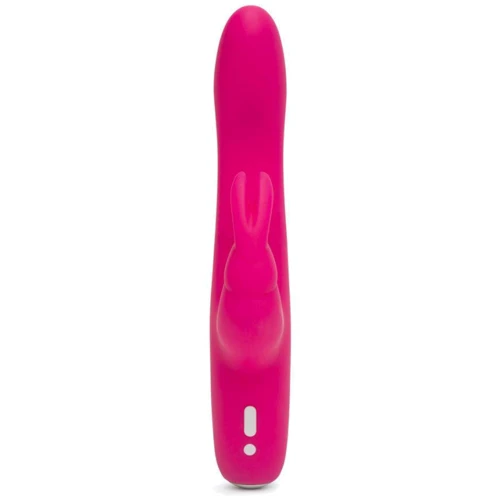 Вибратор кролик Happy Rabbit Slimline Плавный изгиб Lovehoney розовый