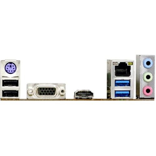 Biostar J4125NHU: Роз'єми на задній панелі USB 3.2 Gen 1, USB 2.0