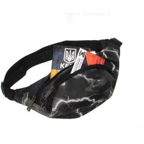 Мужская поясная сумка DNK Leather черная (DNK Banan col.blisk): Страна производитель Украина
