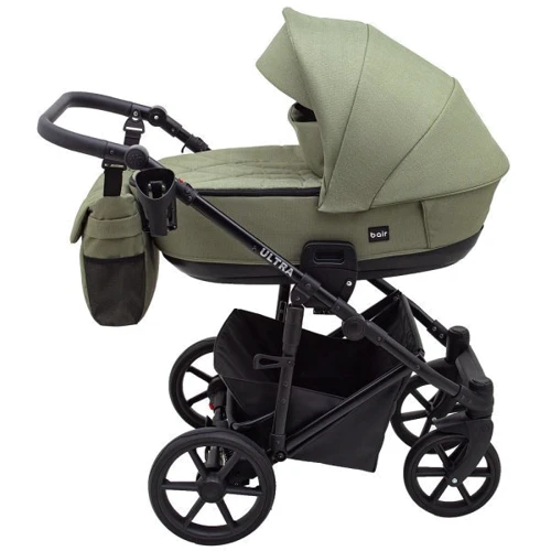 Универсальная коляска 2 в 1 Bair Ultra Soft U-816 оливковая (680620): Количество блоков 2