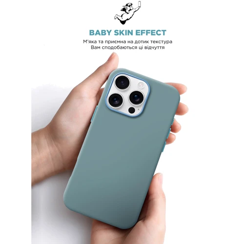 Чехол для iPhone ArmorStandart ICON2 MagSafe Blue Fog for iPhone 16 Pro (ARM80194) фото 7