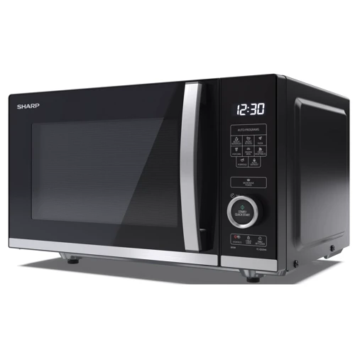Микроволновая печь Sharp YC-QS204AE-B: Объем, л 20