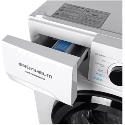 Стиральная машина Grunhelm GWS-F610D2WB-ST: Количество программ стирки 12