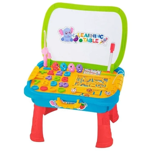 Игровой столик METR+ 0503MR мольберт и рыбалка (Синий): Производитель Metr+