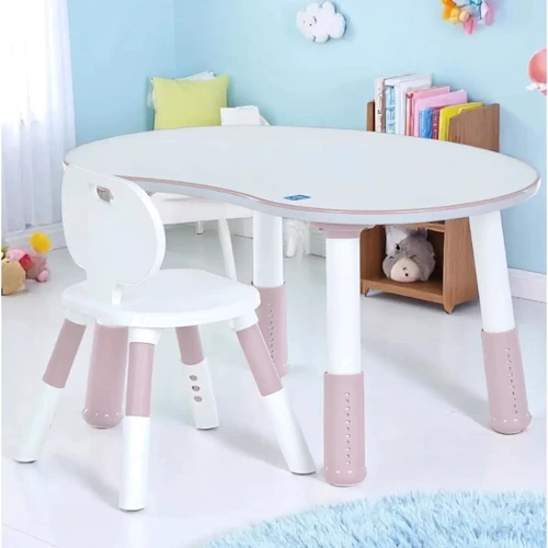 Детский столик со стулом Bambi розовый (M 6179-8)