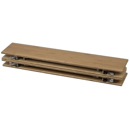 Стіл для кемпінгу Bo-Camp Finsbury 100x65 cm Brown (1404651): Розмір 100х65х65 см