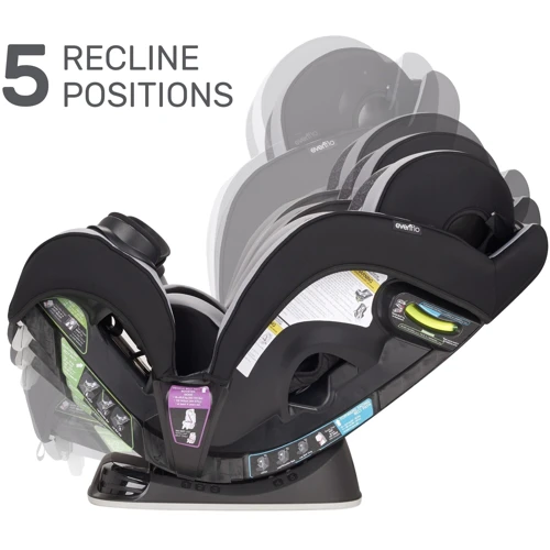 Автокресло Evenflo EveryStage DLX LATITUDE (от 1,8 до 54,4 кг) (032884197507): Крепление Isofix есть