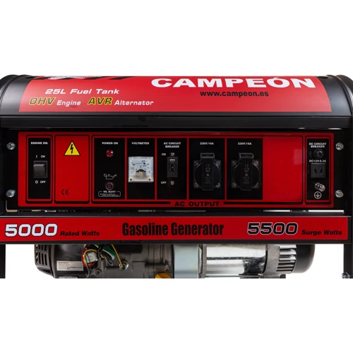 Бензиновий генератор CAMPEON MK-6500/Spain: Тип генератора Бензиновый генератор