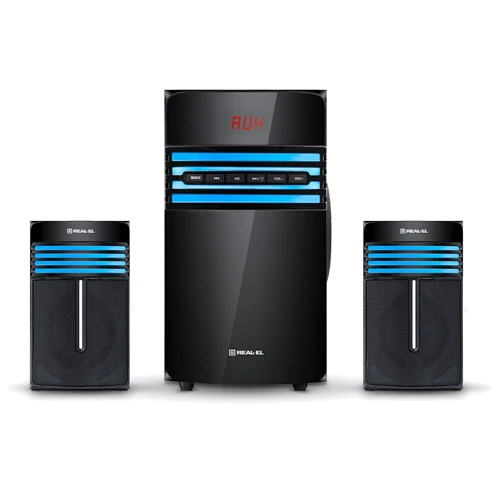 Акустическая система REAL-EL M-540 Black: Формат акустики 2.1