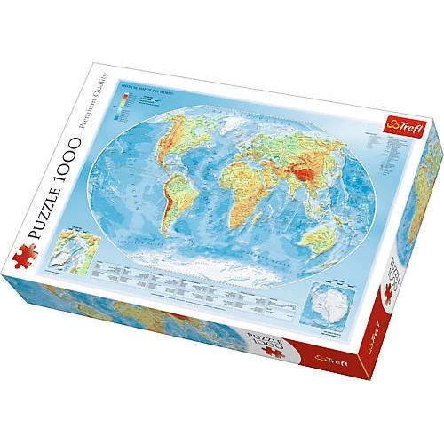 Пазлы Trefl Карта Мира 1000 эл. (10463)