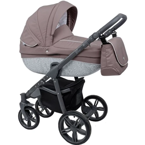 Універсальна коляска (2в1) Roan Bass B2-latte-grey