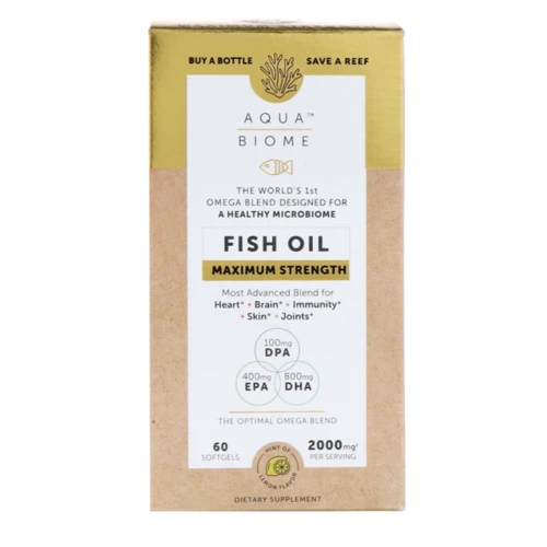 Enzymedica Fish oil maximum strenght Рыбий жир 60 капсул: Тип Омега 3