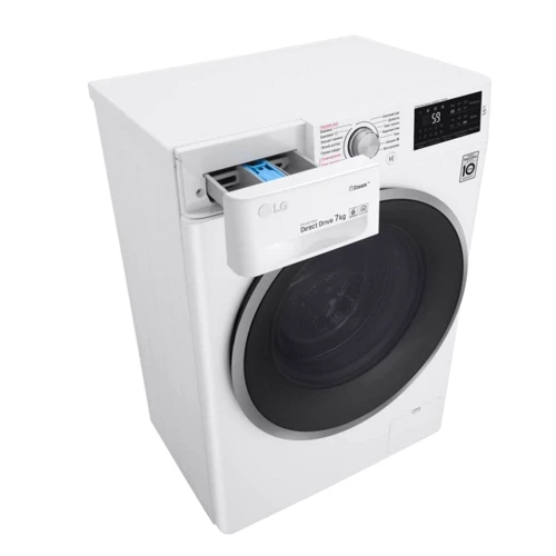 Стиральная машина LG F2J6HSR1W: Загрузка белья (стирка), кг 7