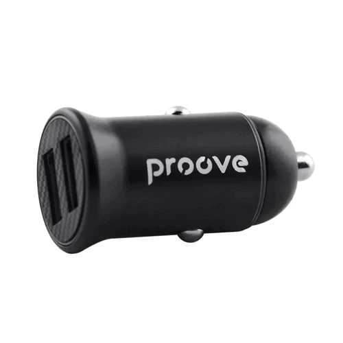 Зарядний пристрій Proove Car Charger 2xUSB Kely 10W Black: Кабель в комплекті отсутствует