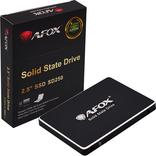 AFOX SD250 512 GB (SD250-512GN) UA: Інтерфейс підключення SATA III