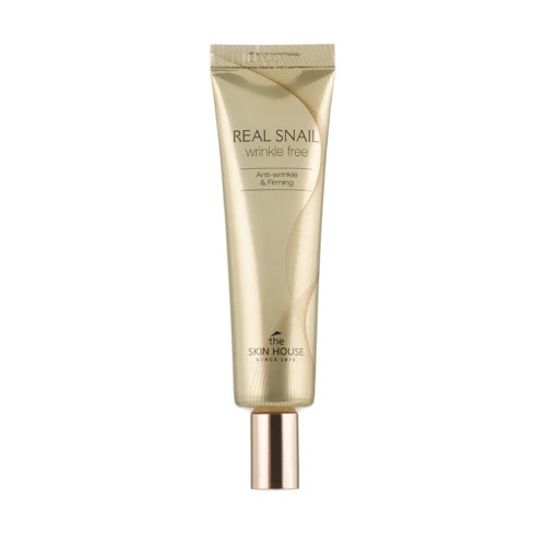 The Skin House Real Snail Wrinkle Free Крем від зморшок з екстрактом равлики 30 ml: Призначення 