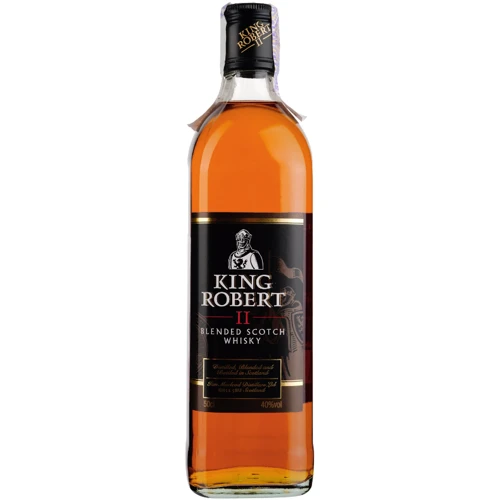 Виски King Robert II Blended Scotch Whisky 40% (0.5 л) (MAR5010852020601)