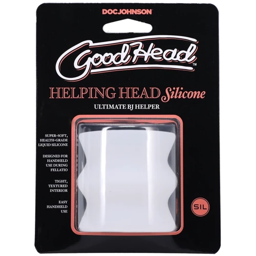 Мастурбатор Doc Johnson GoodHead - Helping Head Silicone