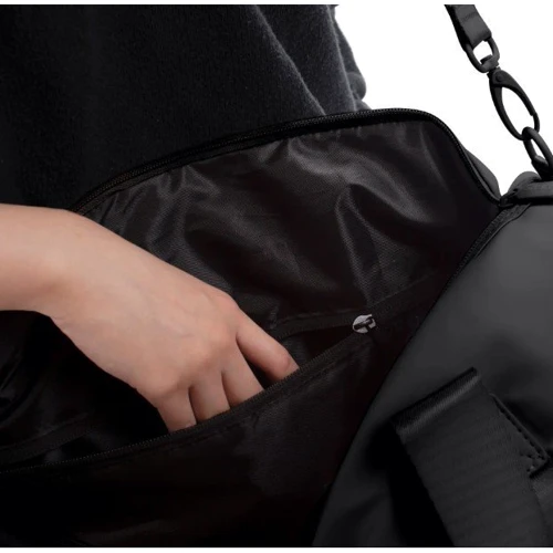 Женская дорожная сумка Heys Puffer Black черная (30123-0001-00): Стиль Повседневный (Casual)
