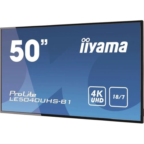 Монитор iiyama LE5040UHS-B1: Формат изображения 16:9