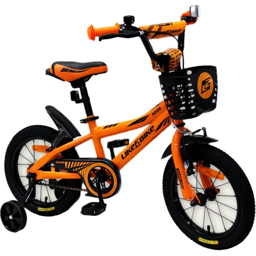 Велосипед дитячий 2-х колісний 14 "201406 Like2bike Neos, помаранчевий