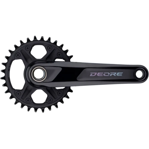 Шатуни Shimano FC-M6100-1 DEORE, інтегрована вісь, 170мм 32T 12-шв. CL-52мм без каретки (EFCM61001CXA2)