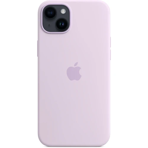 Чехол для iPhone Apple Silicone Case with MagSafe Lilac (MPT83) for iPhone 14 Plus UA: Материалы Силикон