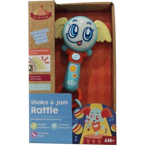 Брязкальце музичне Kidian інтерактивний слоник (з датчиком руху) KD3101-2