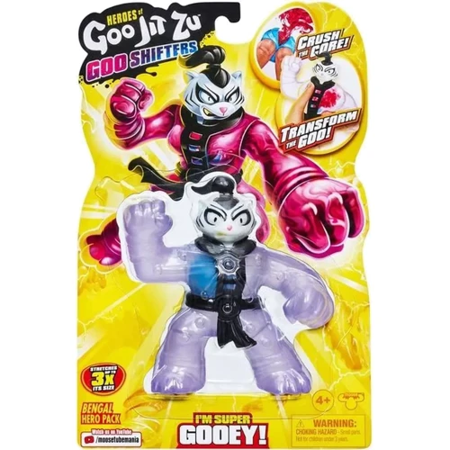 Стретч-антистресс GooJitZu Goo Shifters Бенгал (122967): Тип Фигурка-антистресс