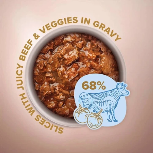 Влажный корм Club 4 Paws Premium Selection с говядиной и овощами в соусе для собак малых пород 12х85 г (4820215368063): Порода Малые