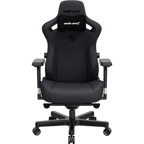 Кресло игровое Anda Seat Kaiser 3 Dark Gray Fabric Size XL (AD12YDC-XL-01-GB-CF) фото 1