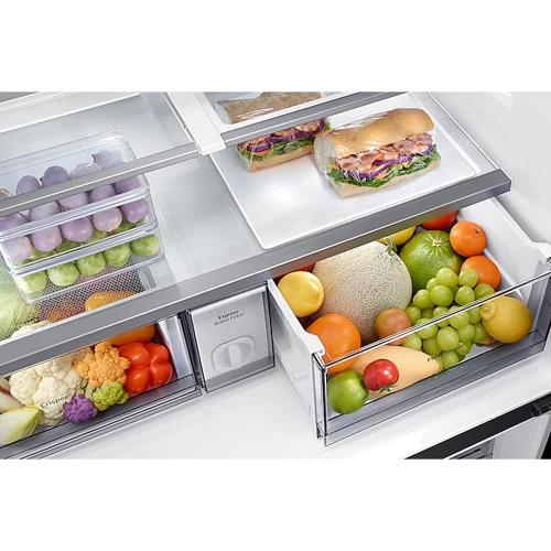 Холодильник Side-by-Side Samsung RF65A977FSG: Объем холодильной камеры, л 387