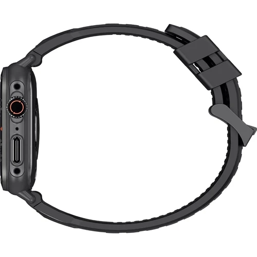 Смарт-часы Blackview W30 Black: Дисплей 1.91" TFT (380x320)