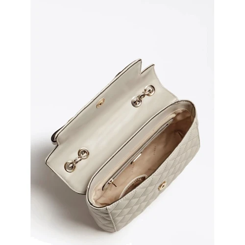 Жіноча сумка через плече Guess Illy Convertibe Crossbody Flap світло-сіра (HWVG7970210-GRY): Країна виробник В'єтнам