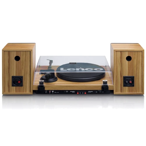 Виниловый проигрыватель Lenco LS-500OK: Особенности Крышка в комплекте, С Bluetooth, Встроенный фонокорректор