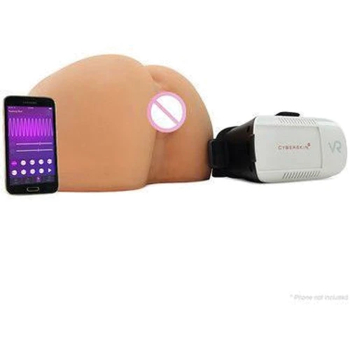 Мастурбатор с очками для виртуальной реальности CyberSkin Twerking Butt (Deluxe)