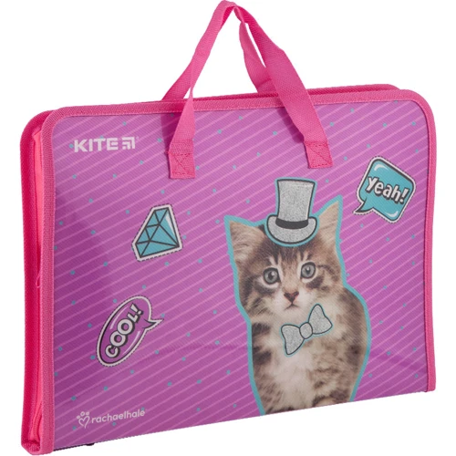 Папка-портфель Kite на блискавки, 1 від., A4, RH r20-202