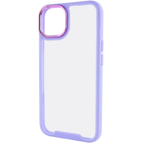 Чохол для iPhone Epik TPU+PC Lyon Case Purple для iPhone 14 Plus: Матеріали поликарбонат и полиуретан